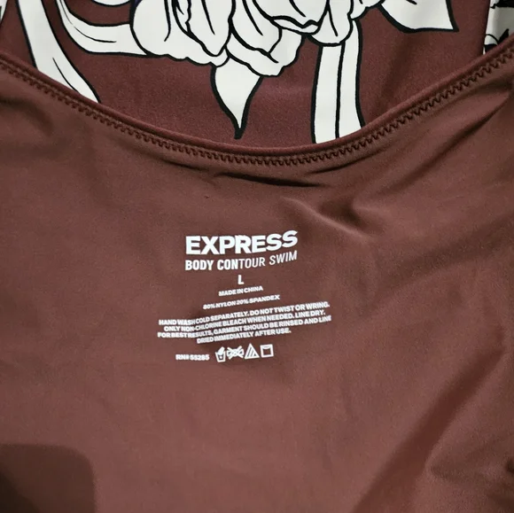 ⏰️NWT: Strappy Lace-Up Body Contour One-Piece Swimsuit - Large - Picture 6 of 10